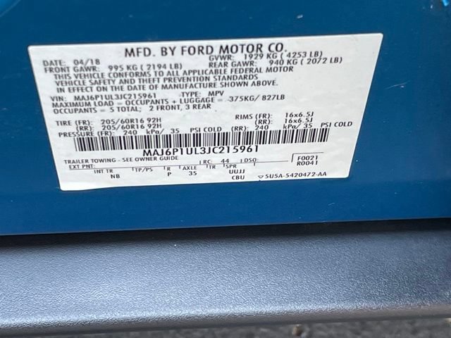 Used 2018 Ford EcoSport SE AWD/4WD image 19