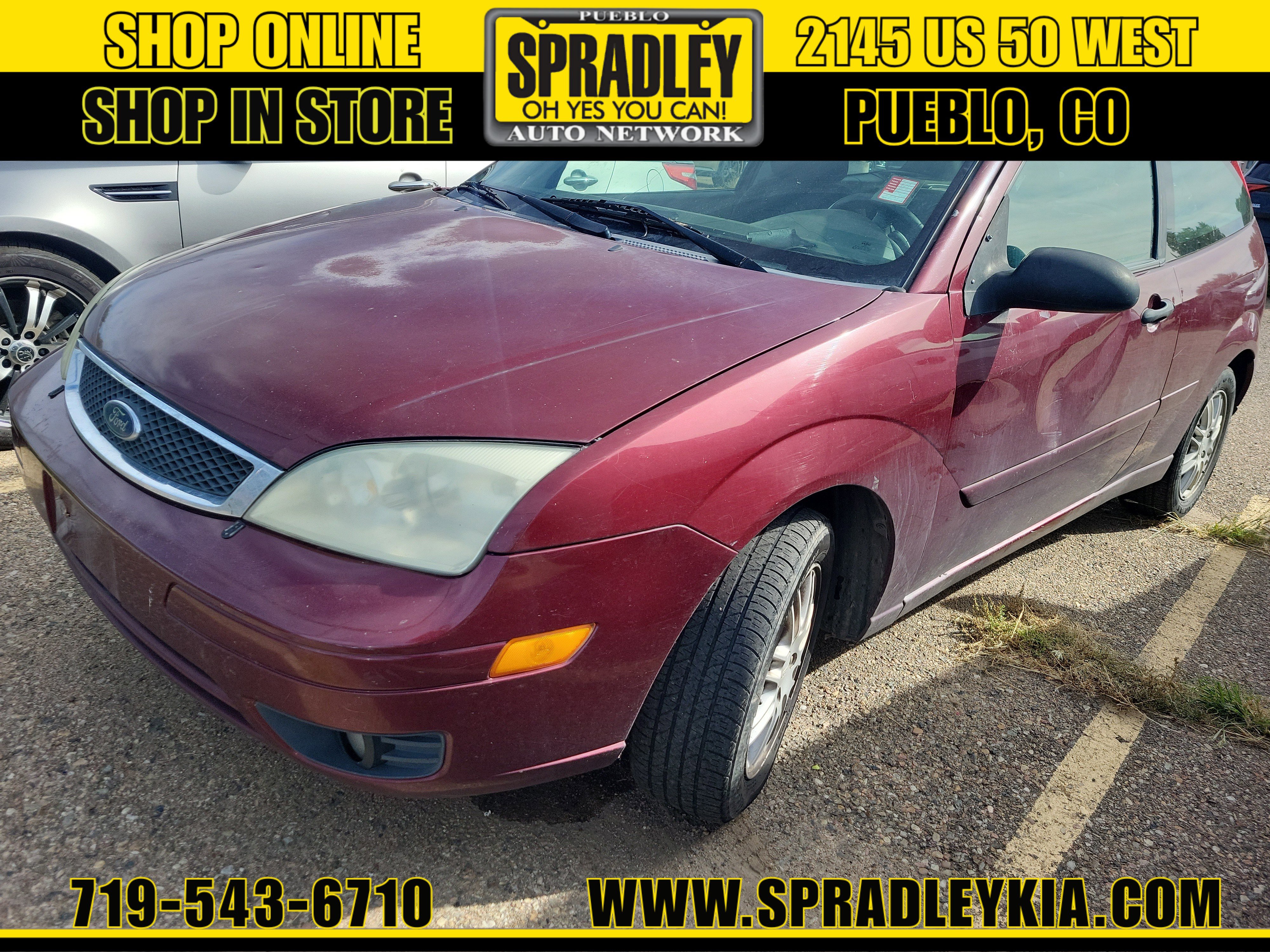 Used 2007 Ford Focus ZX3 Hatchback