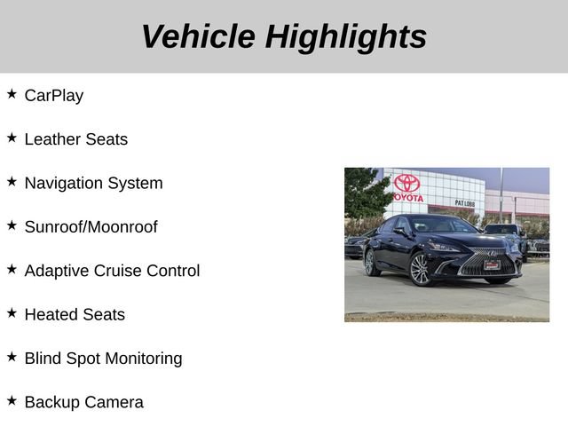 Used 2021 Lexus ES 350 w/ Premium Package FWD image 5