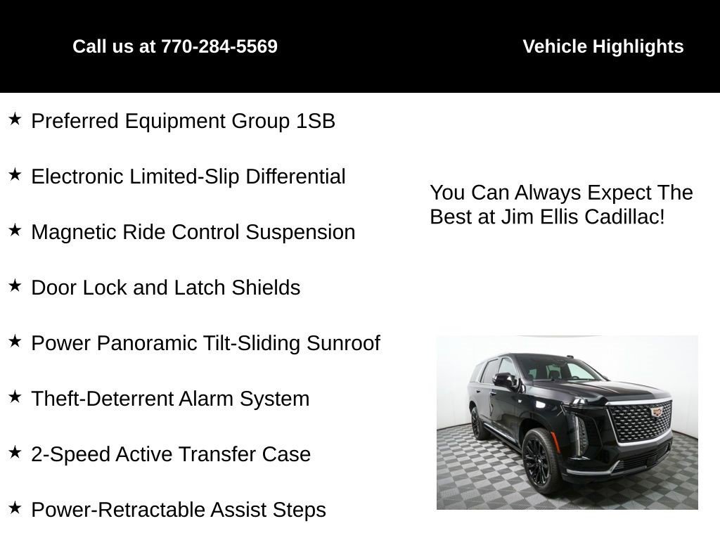 Certified 2026 Cadillac Escalade Luxury AWD/4WD image 6
