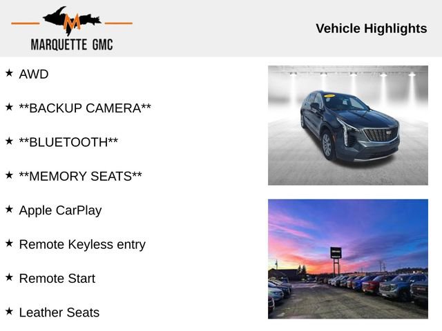 Certified 2019 Cadillac XT4 Premium Luxury w/ Cold Weather Package image 3