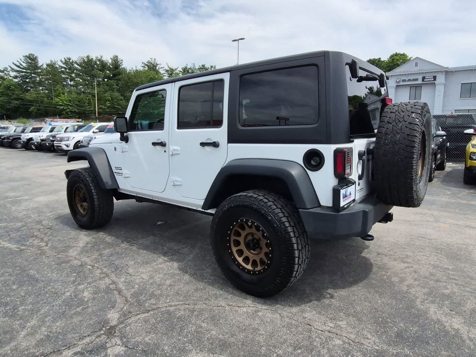 Certified 2017 Jeep Wrangler Unlimited Sport w/ Quick Order Package 24S AWD/4WD image 6