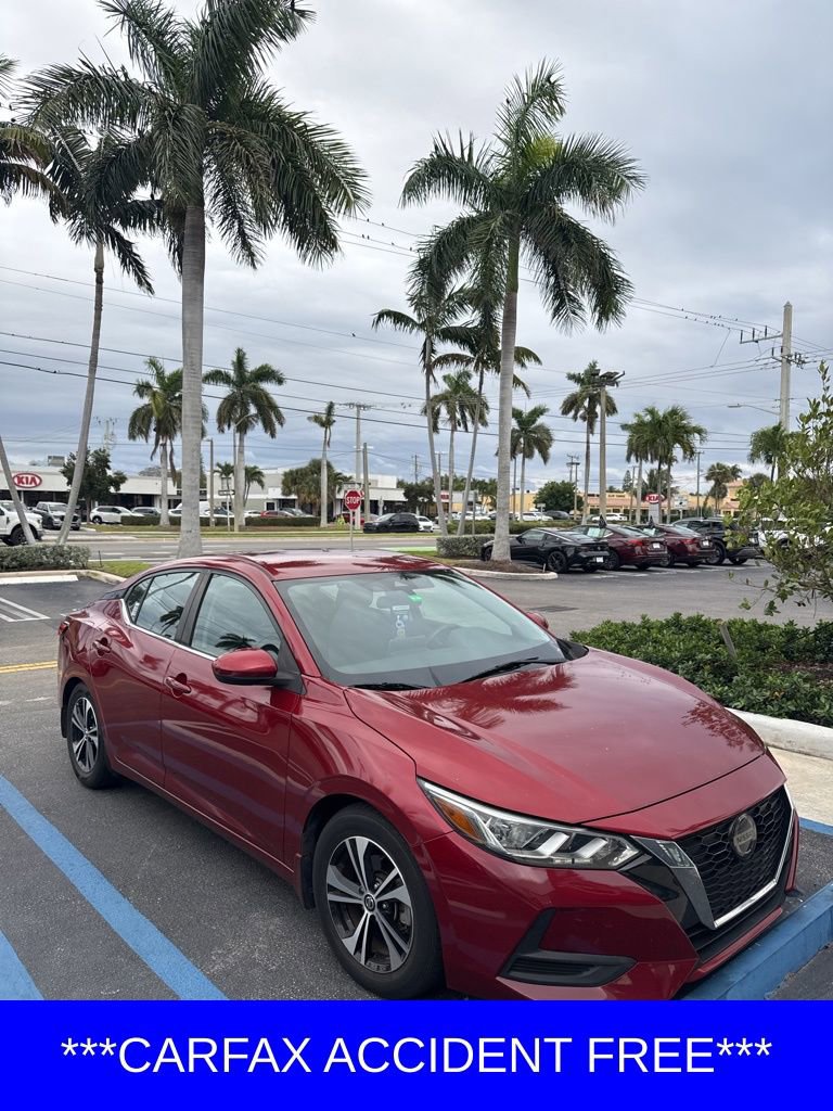 Used 2021 Nissan Sentra SV image 1