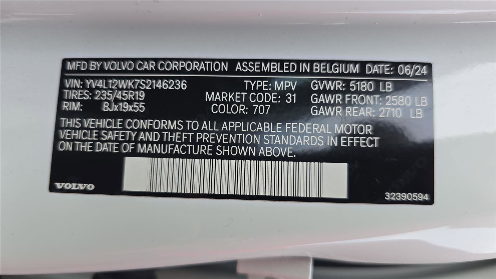 Used 2025 Volvo V60 B5 Cross Country Plus AWD/4WD image 9