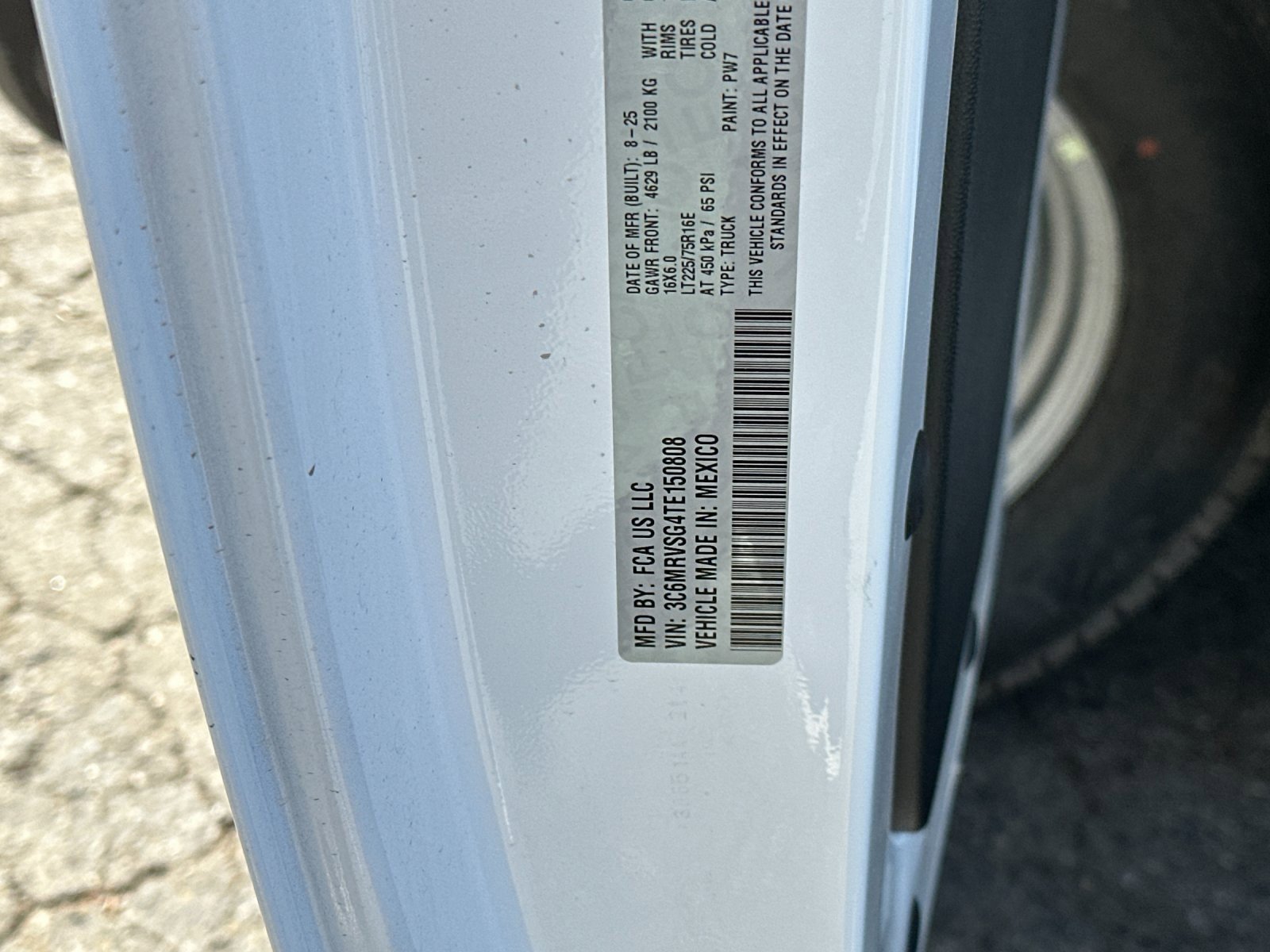 New 2026 RAM ProMaster 3500 image 25