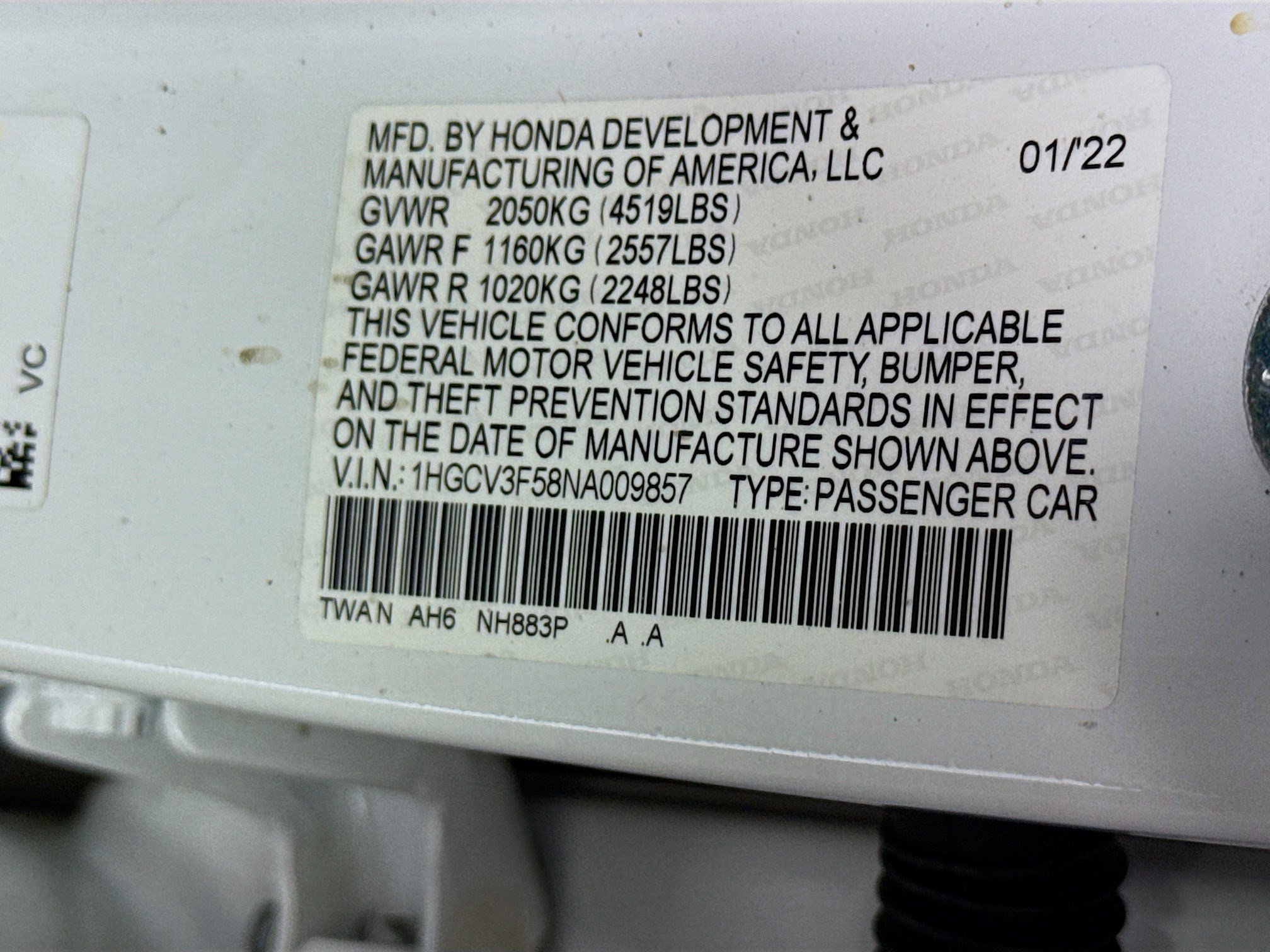 Used 2022 Honda Accord EX-L image 40