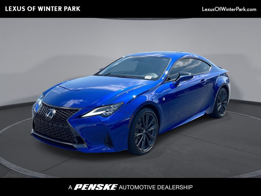 Used 2025 Lexus RC 350 F Sport w/ Navigation Package