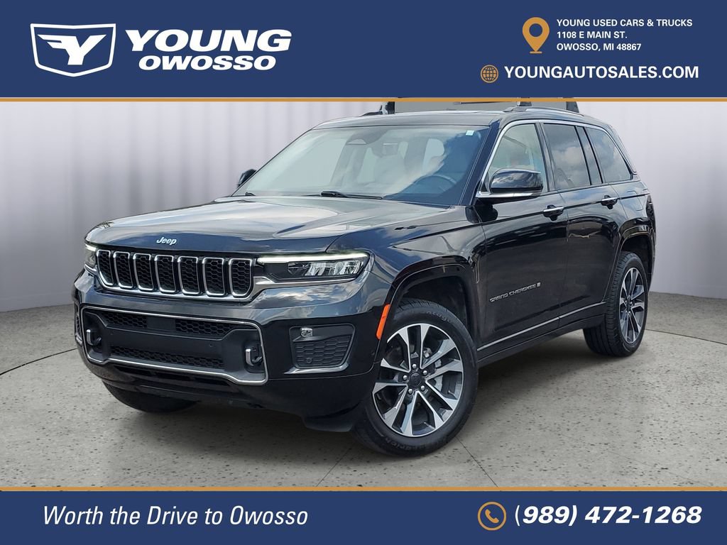 Used 2022 Jeep Grand Cherokee Overland w/ Luxury Tech Group IV AWD/4WD image 1