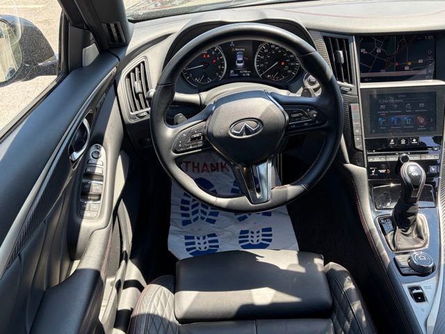Used 2023 INFINITI Q50 Red Sport 400 w/ Black Opal Edition AWD/4WD image 54