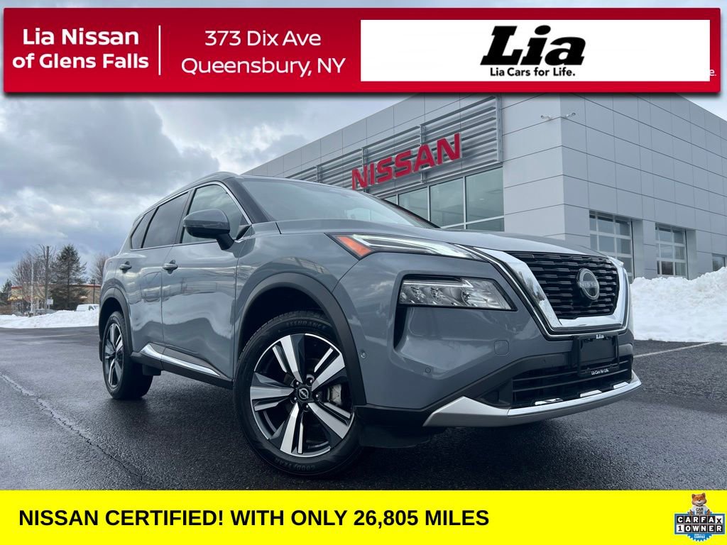 Certified 2023 Nissan Rogue Platinum w/ Platinum Premium Package