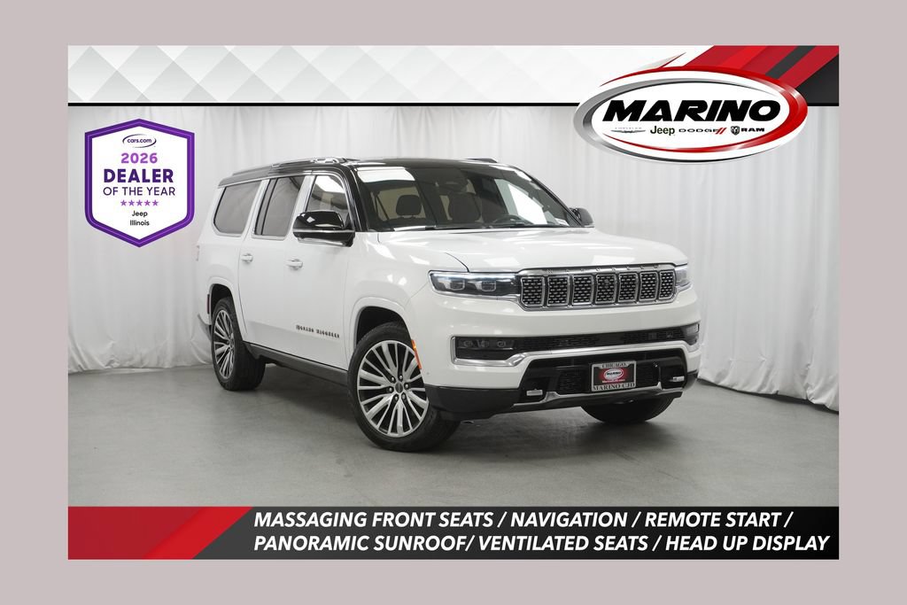 Certified 2023 Jeep Grand Wagoneer L Series III w/ HD Trailer Tow Package AWD/4WD image 1