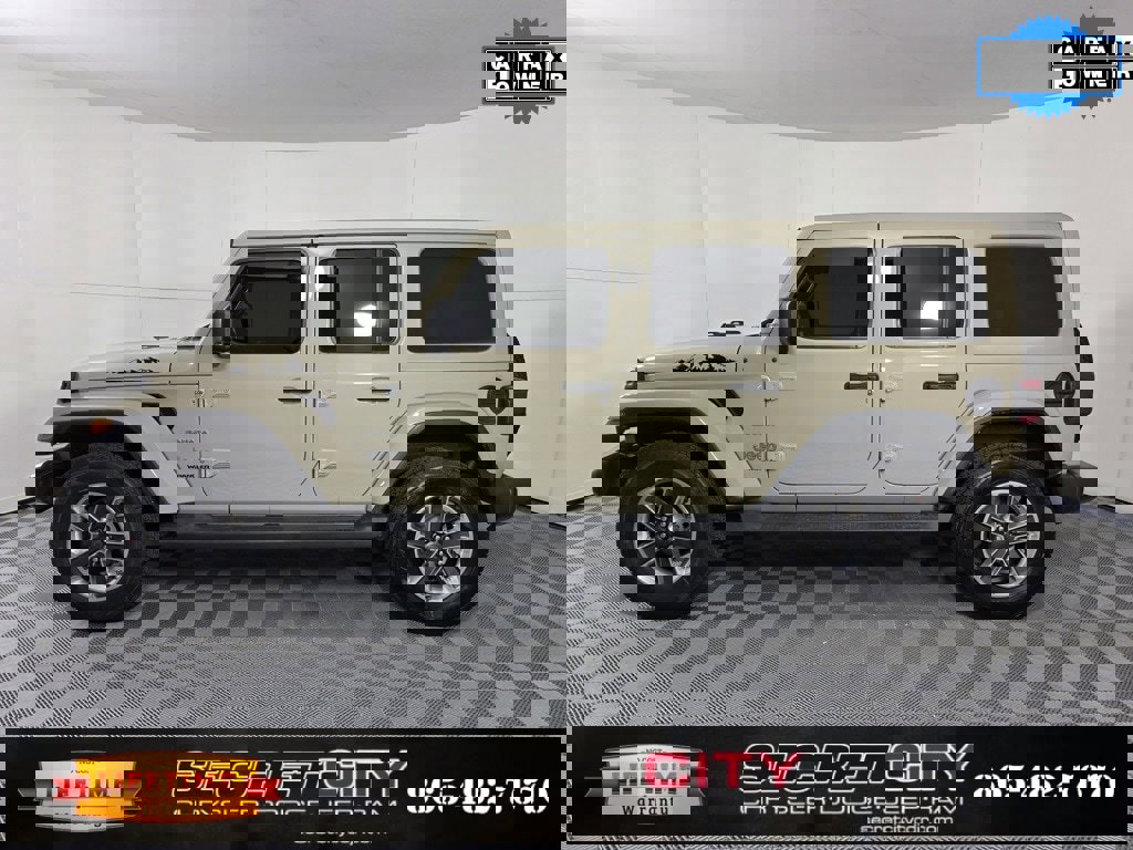 Used 2022 Jeep Wrangler Unlimited Sahara w/ LED Lighting Group image 4