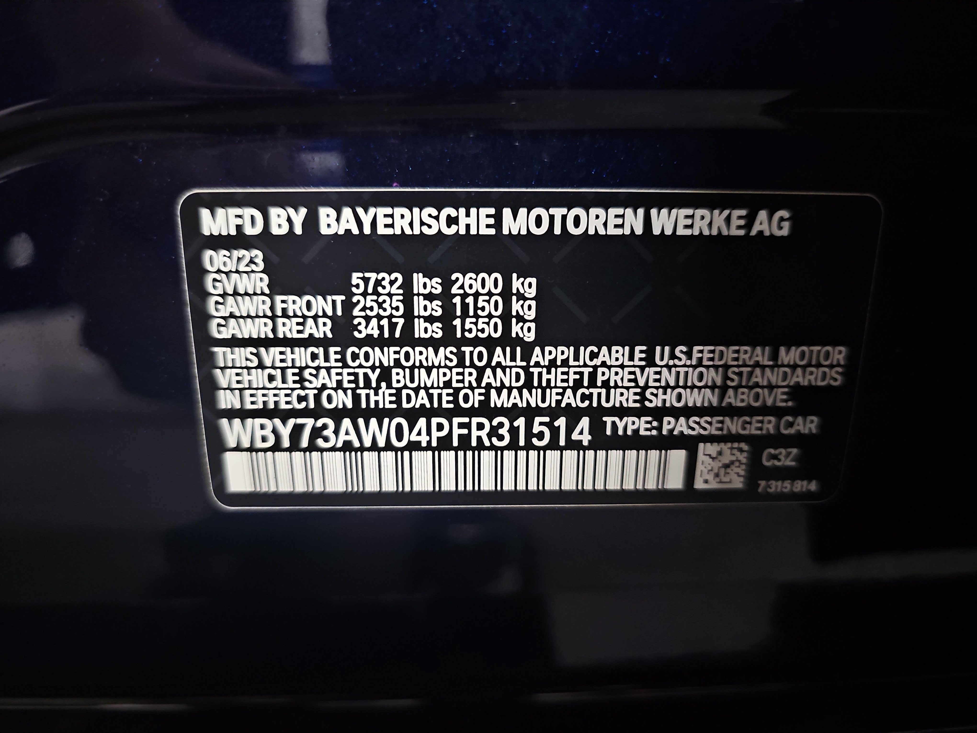 Used 2023 BMW i4 eDrive40 w/ M Sport Package RWD image 38