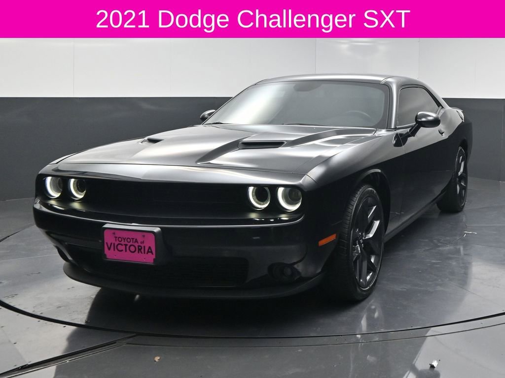 Used 2021 Dodge Challenger SXT w/ Blacktop Package image 2