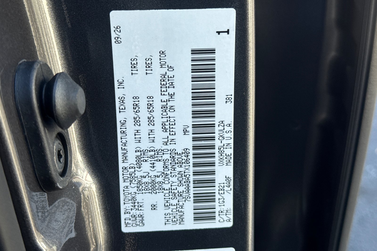 New 2026 Toyota Sequoia TRD Pro AWD/4WD image 34