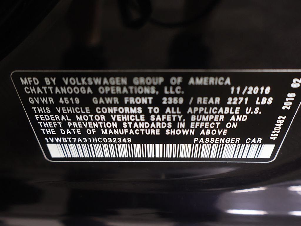 Used 2017 Volkswagen Passat 1.8T SE FWD image 39