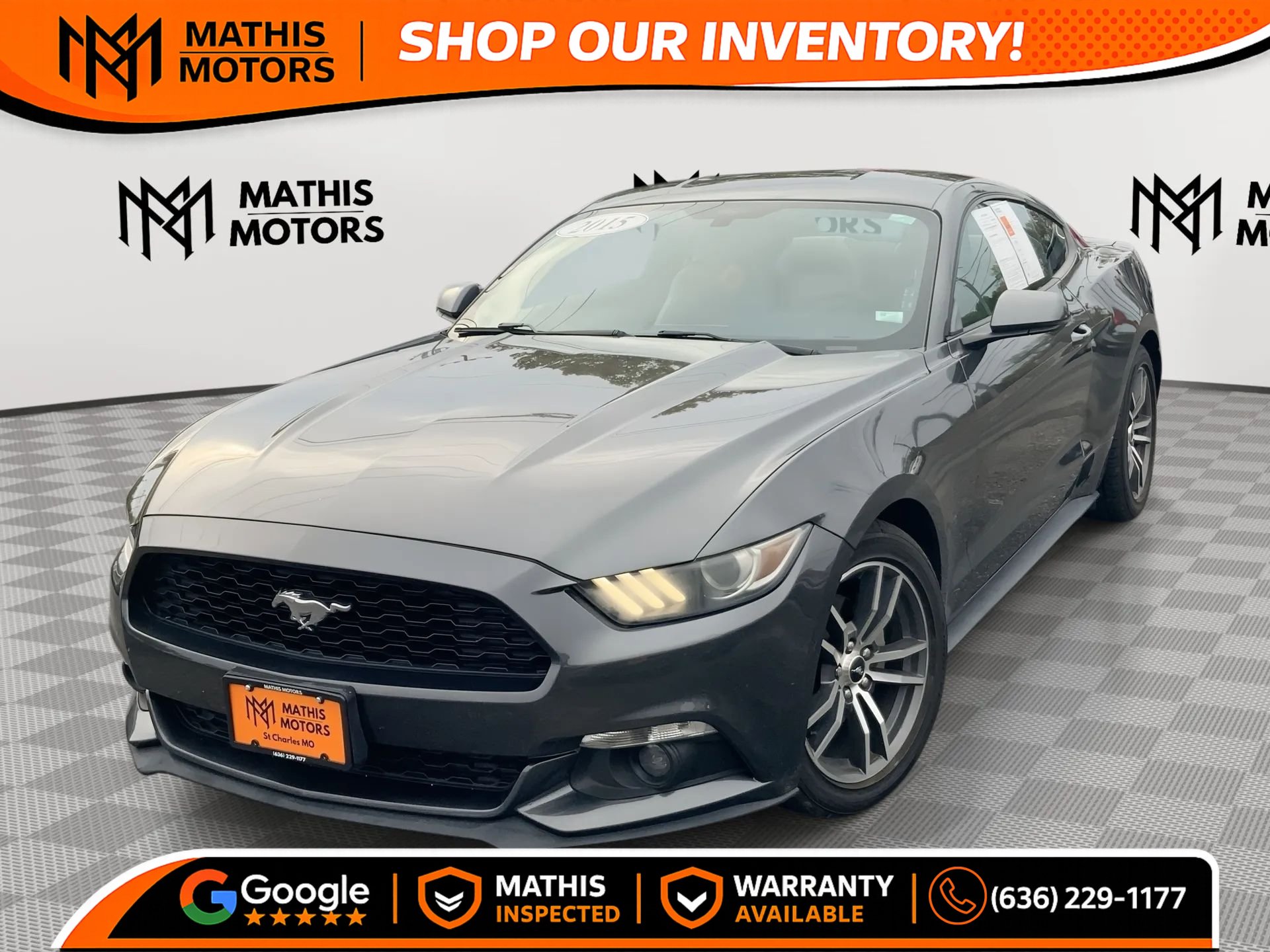 Used 2015 Ford Mustang Premium w/ Equipment Group 201A RWD image 1