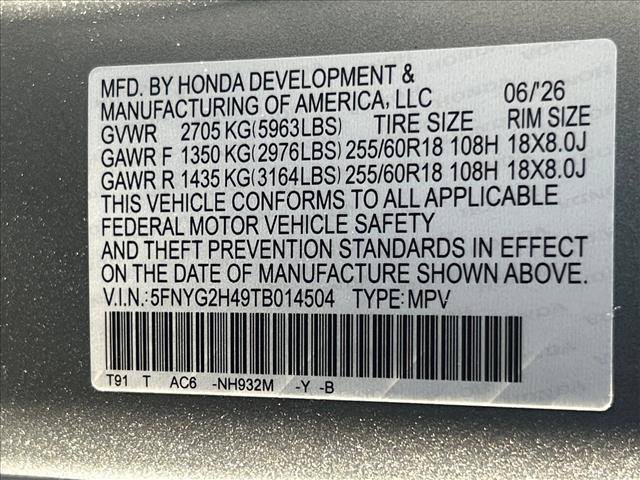 New 2026 Honda Pilot EX-L image 21