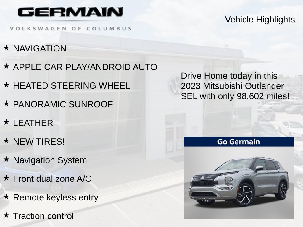 Used 2023 Mitsubishi Outlander SEL AWD/4WD image 4