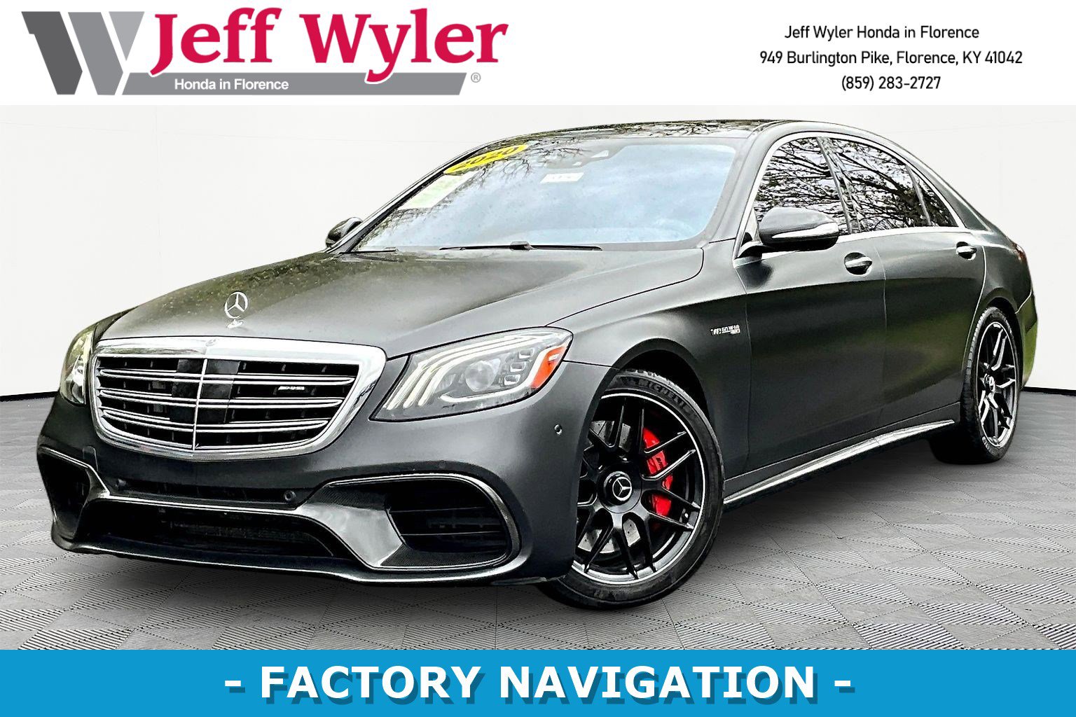 Used 2020 Mercedes-Benz S 63 AMG 4MATIC Sedan