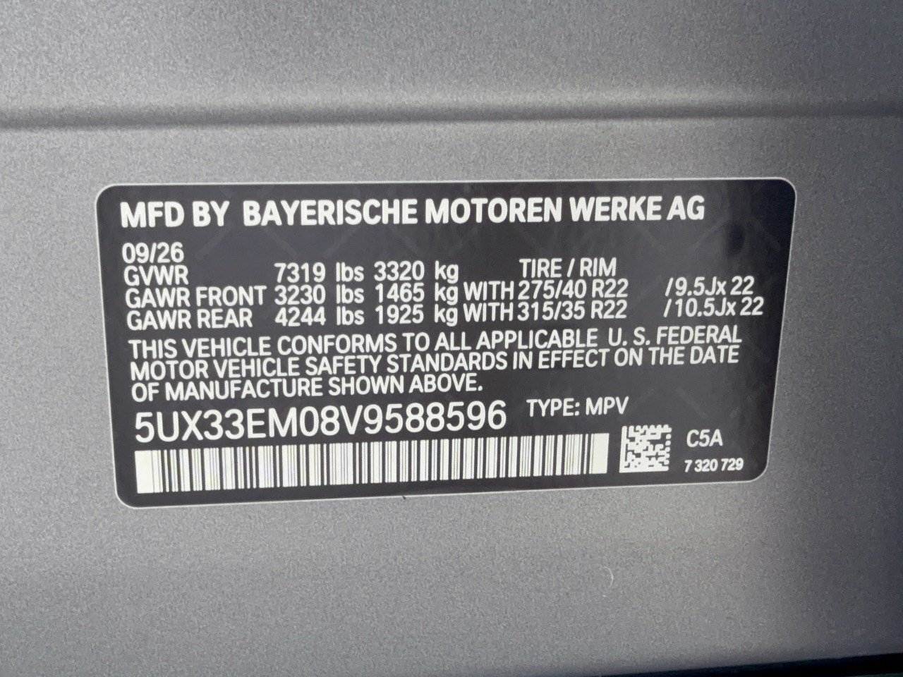 New 2027 BMW X7 M60i AWD/4WD image 31