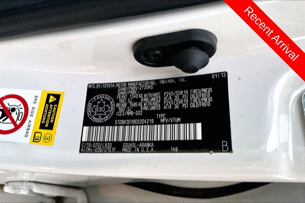 Used 2013 Toyota Highlander Plus image 9