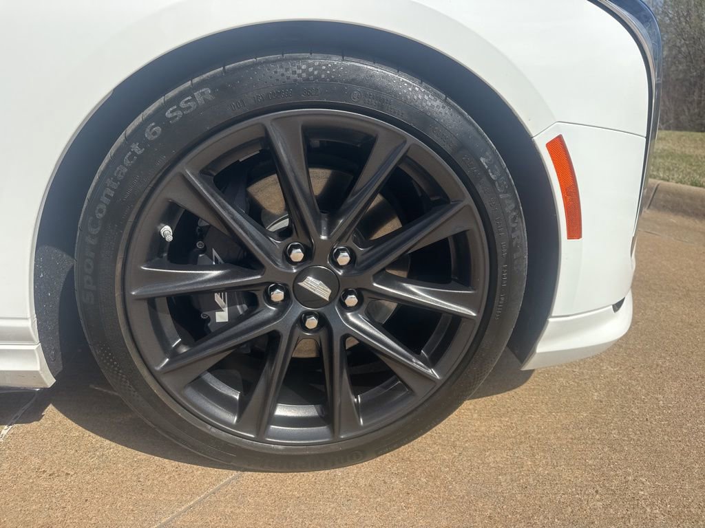 Certified 2024 Cadillac CT4 V w/ Technology Package RWD image 11