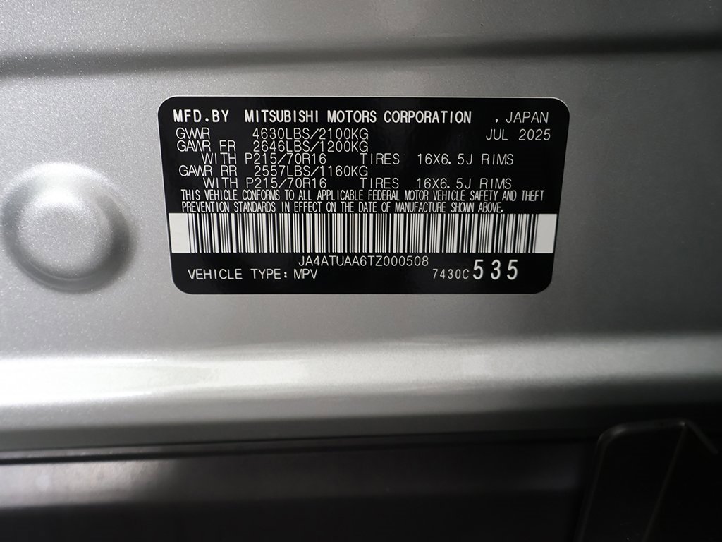 New 2026 Mitsubishi Eclipse Cross ES image 42