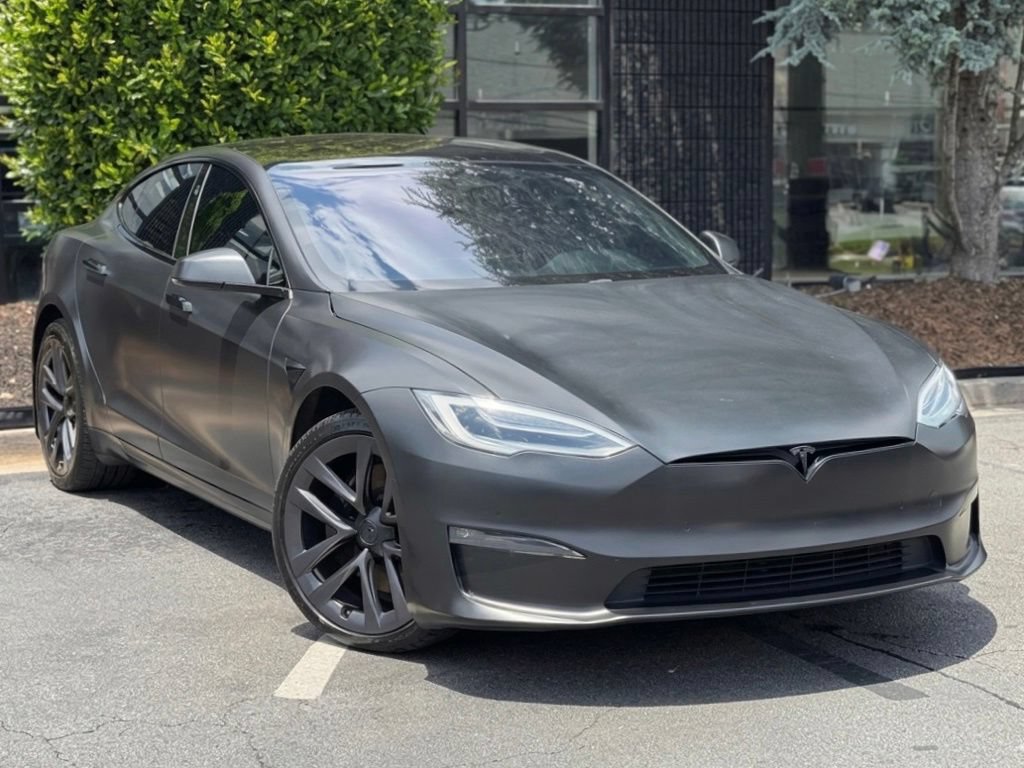 Used 2021 Tesla Model S Plaid AWD/4WD image 7