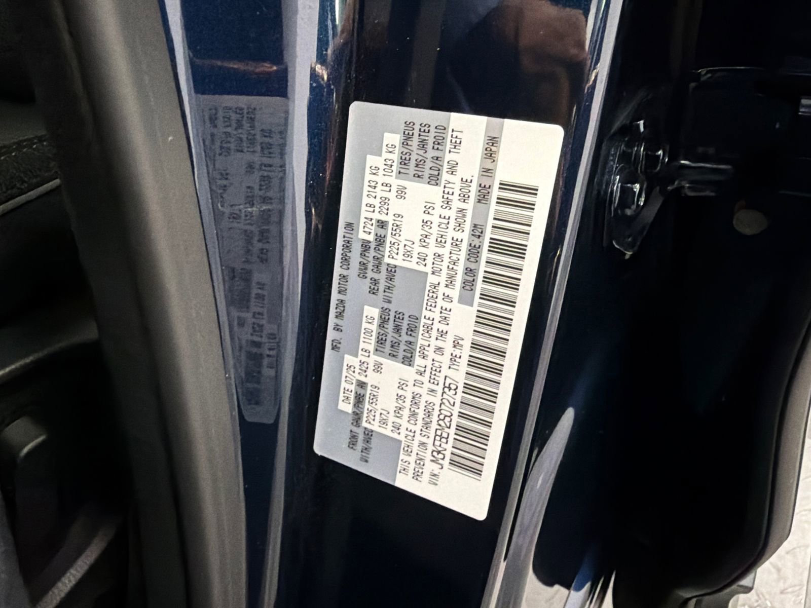 Certified 2025 MAZDA CX-5 AWD 2.5 S image 35