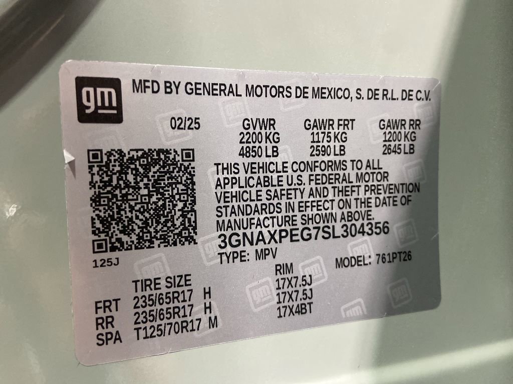 Certified 2025 Chevrolet Equinox LT w/ Convenience Package II image 33