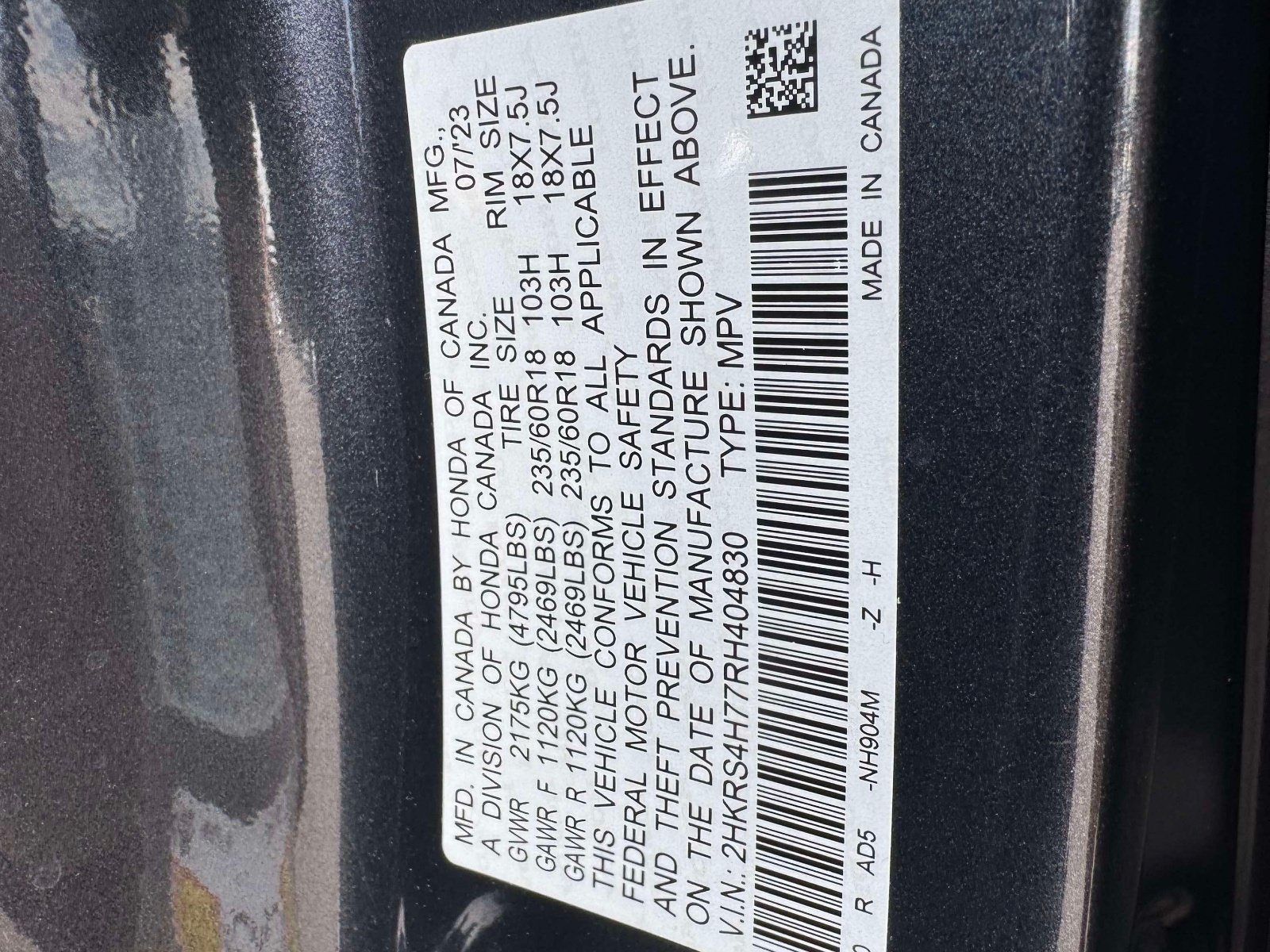 Used 2024 Honda CR-V EX-L image 24