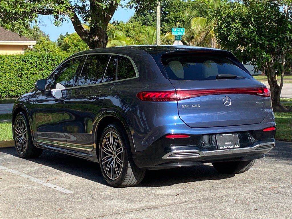 Used 2023 Mercedes-Benz EQS 450+ 4MATIC SUV w/ AMG Line Exterior Package image 7