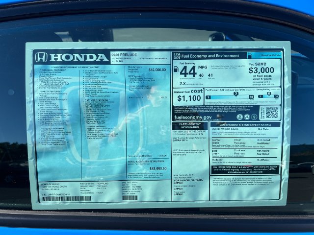 New 2026 Honda Prelude image 30