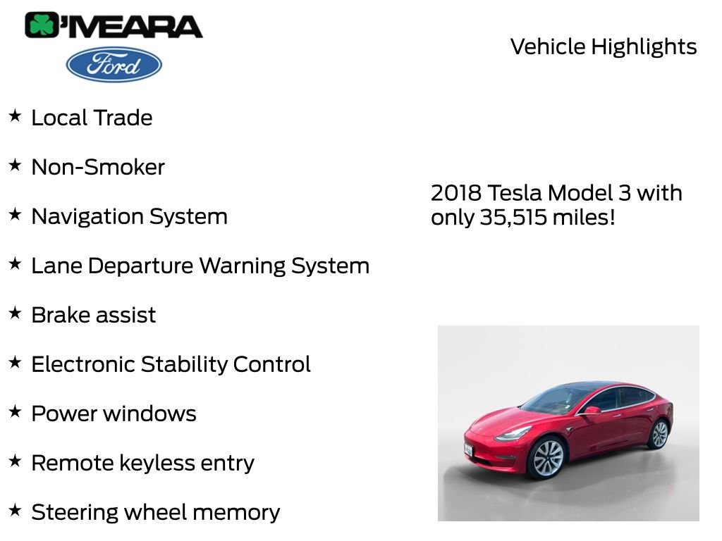 Used 2018 Tesla Model 3 Long Range AWD/4WD image 7