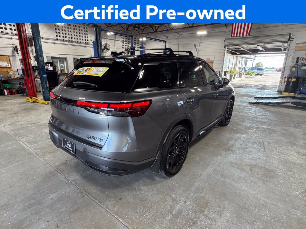 Certified 2026 INFINITI QX60 Sport w/ Dark Cargo Package AWD/4WD image 8