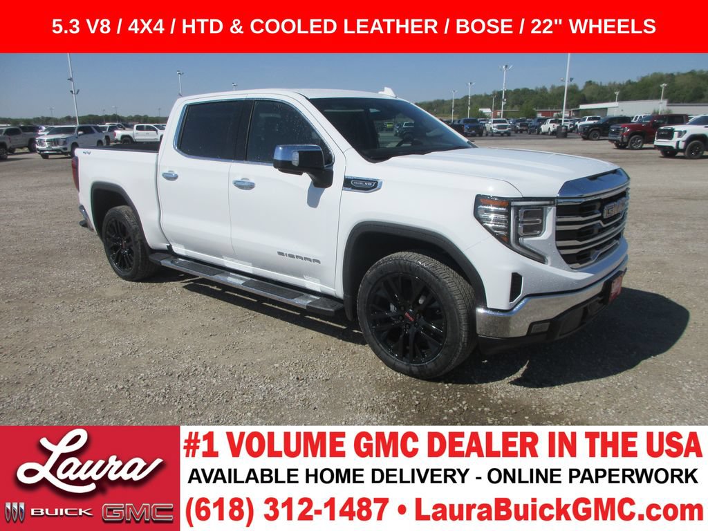 New 2026 GMC Sierra 1500 SLT w/ SLT Premium Package AWD/4WD image 1