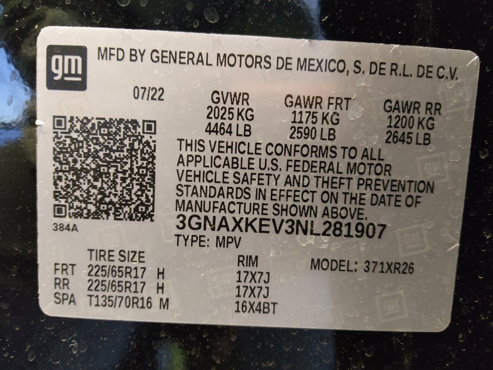 Used 2022 Chevrolet Equinox LT image 33