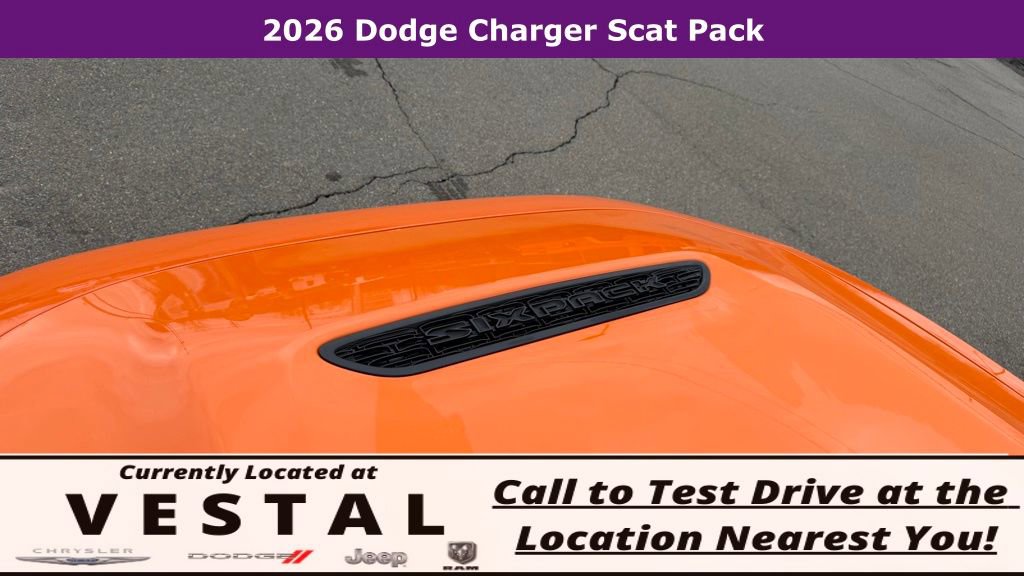 New 2026 Dodge Charger Scat Pack w/ Blacktop Package AWD/4WD image 12