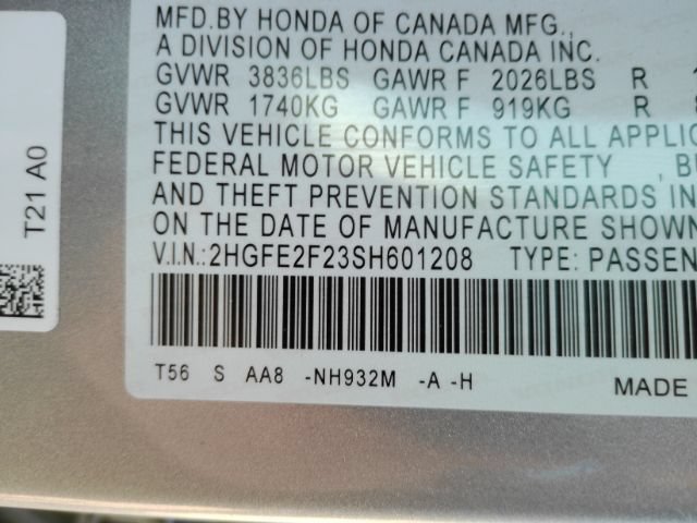 Used 2025 Honda Civic LX image 48