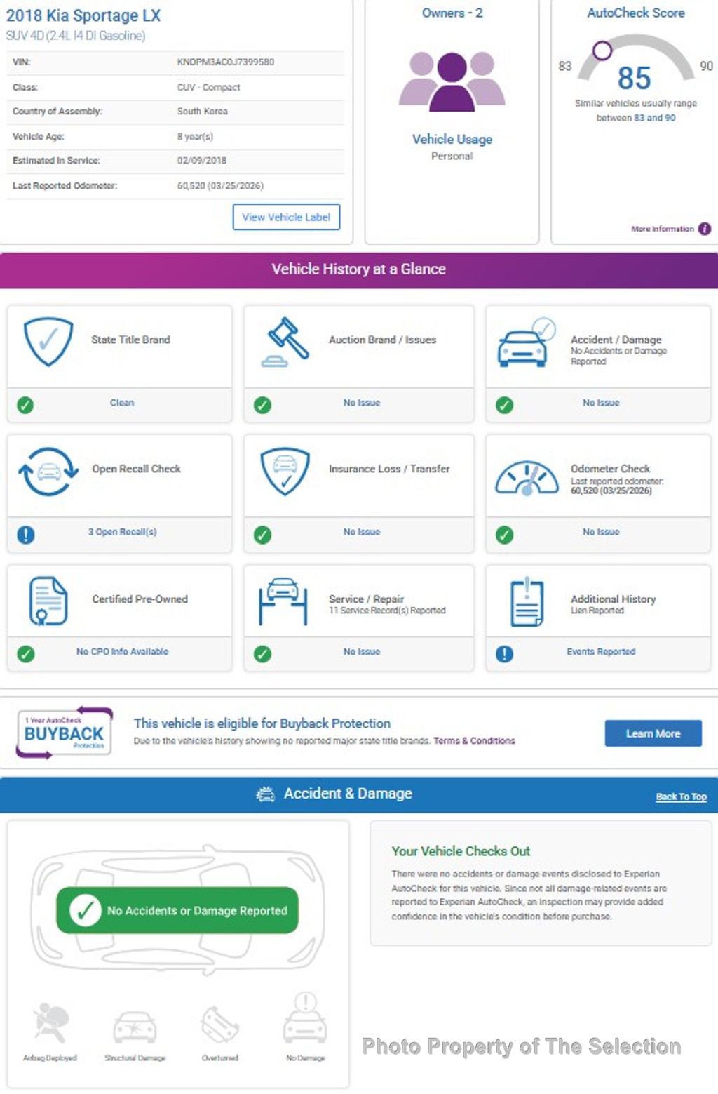 Used 2018 Kia Sportage LX image 13