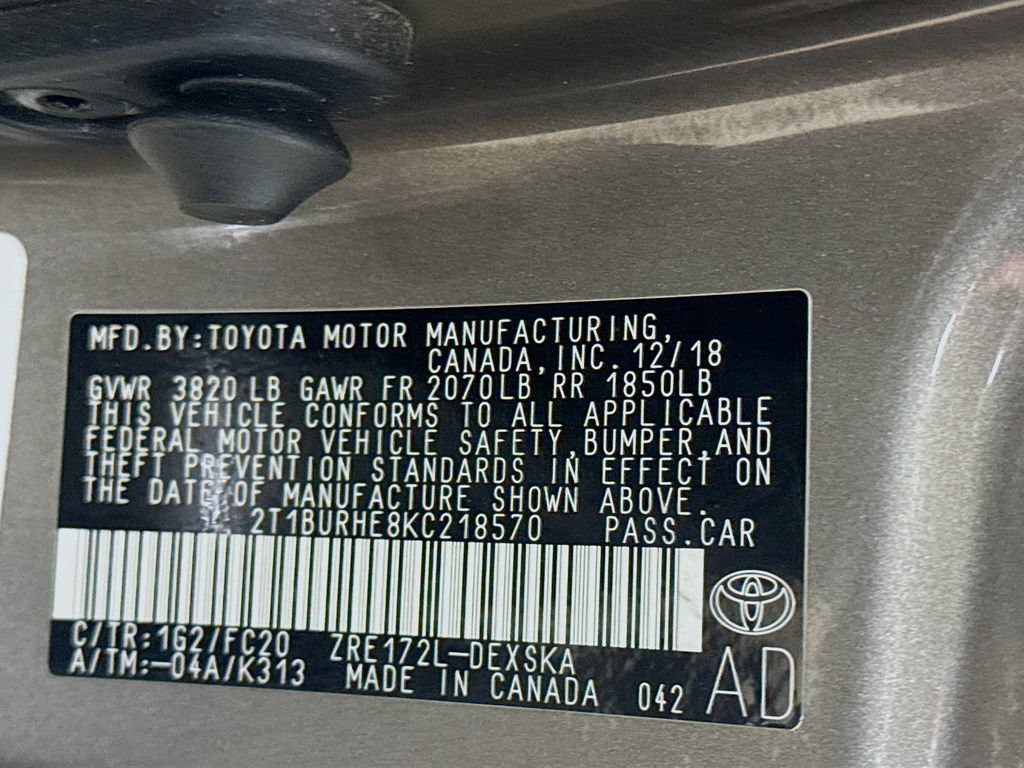 Used 2019 Toyota Corolla L FWD image 28