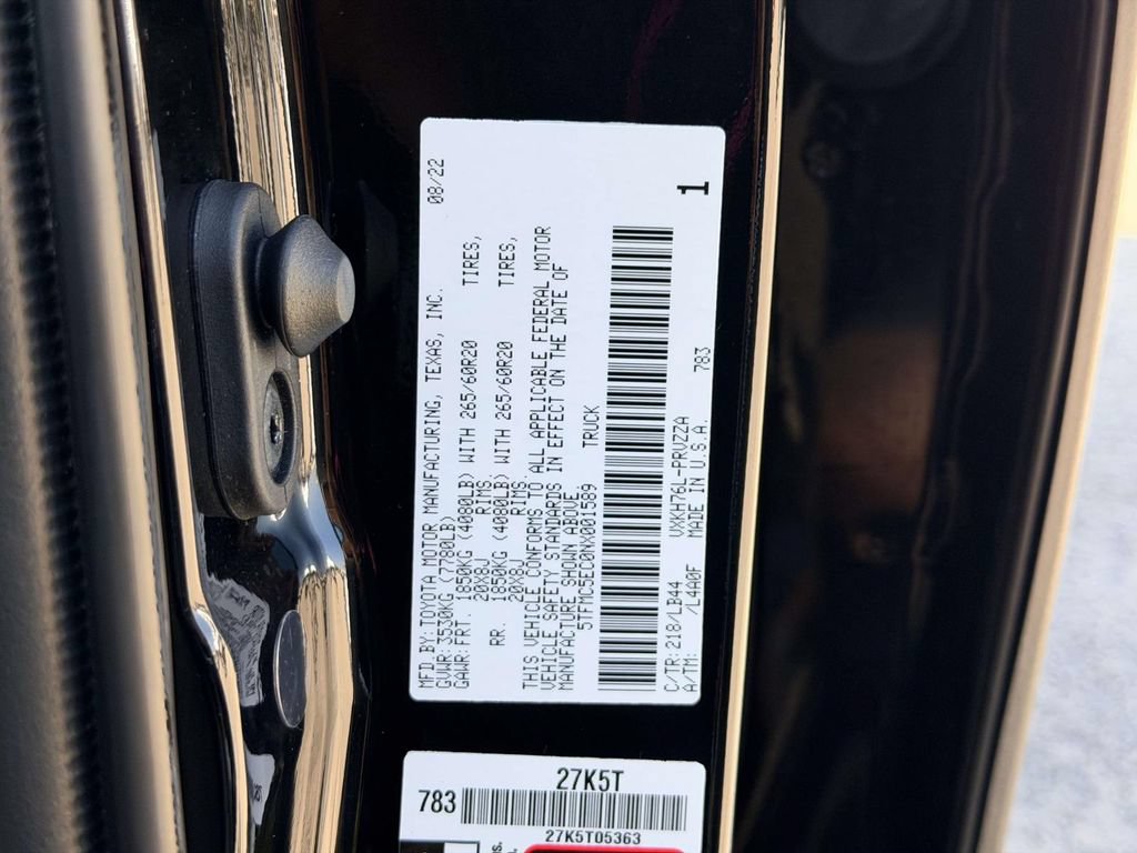 Used 2022 Toyota Tundra 1794 Edition w/ Advanced Package AWD/4WD image 27