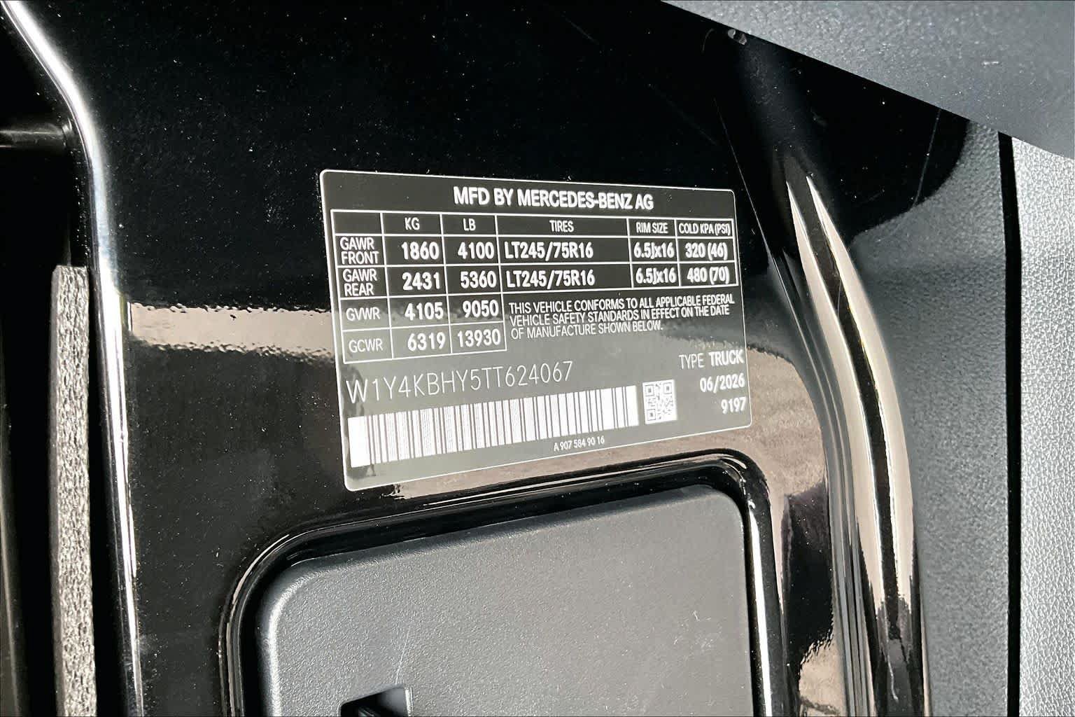 New 2026 Mercedes-Benz Sprinter 2500 image 12