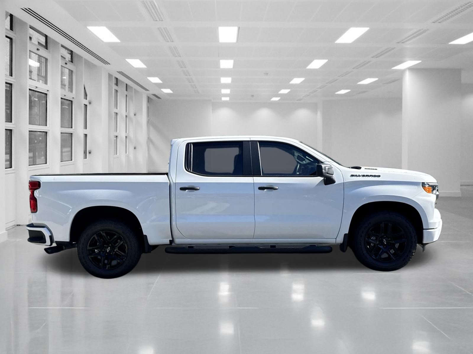 New 2026 Chevrolet Silverado 1500 Custom w/ Turbomax Blackout Package RWD image 4