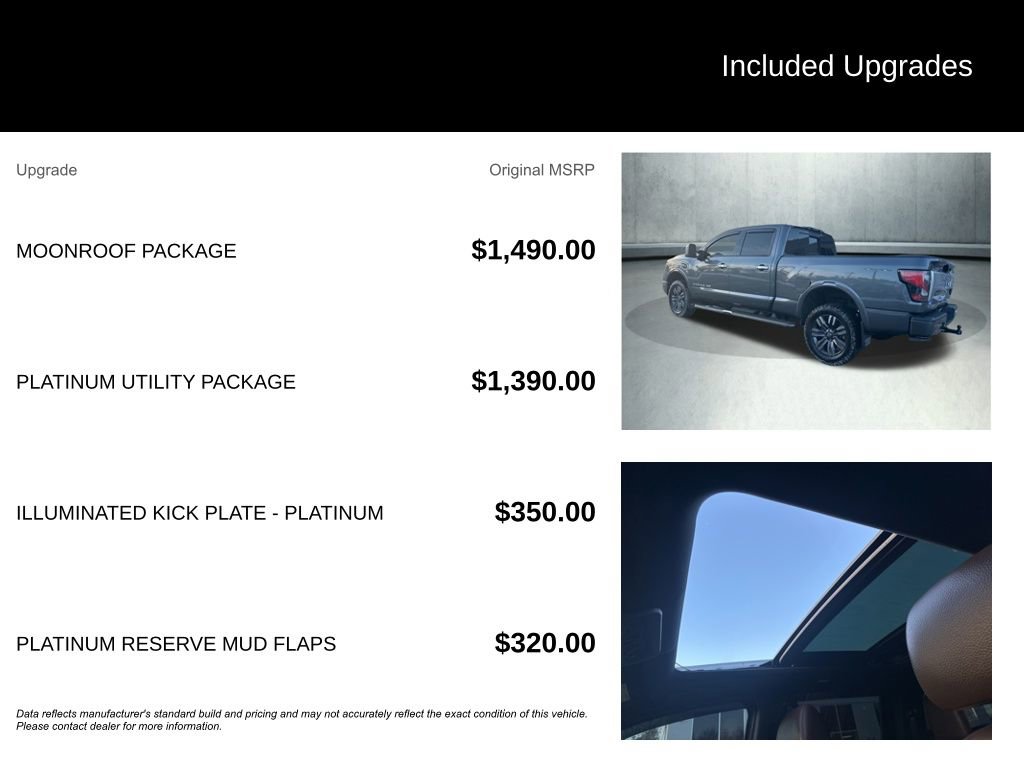 Used 2023 Nissan Titan Platinum Reserve w/ Moonroof Package image 4