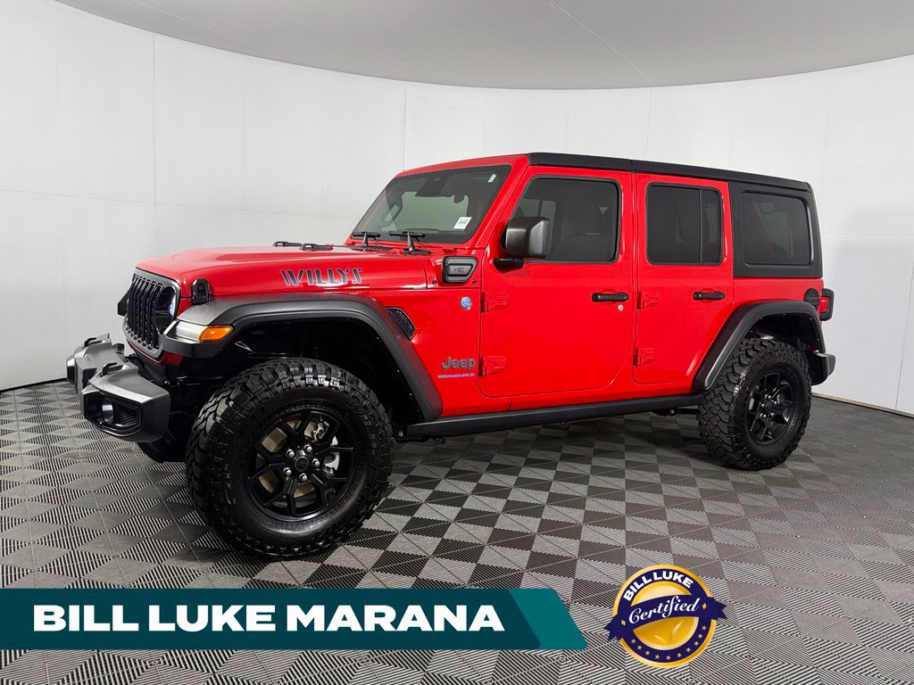 Used 2025 Jeep Wrangler Unlimited Sport S 4xe AWD/4WD image 1