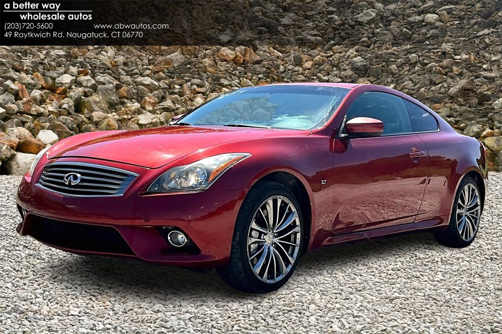 Used 2014 INFINITI Q60 AWD Coupe
