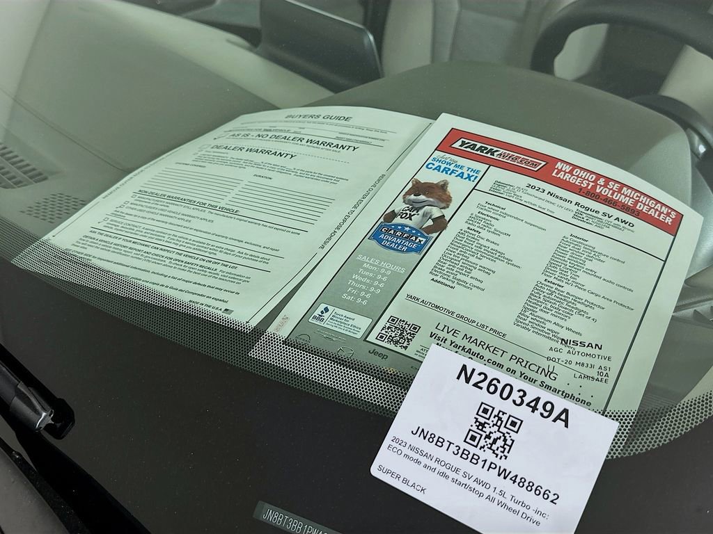 Certified 2023 Nissan Rogue SV image 13