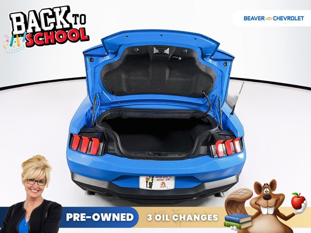 Used 2024 Ford Mustang Premium w/ Wheel & Stripe Package RWD image 19